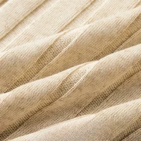 Chemises polo pour hommes Minglu en lin lyocell, col en V, été, luxe, manches courtes, couleur unie, décontracté, business, t-shirts pour hommes 6