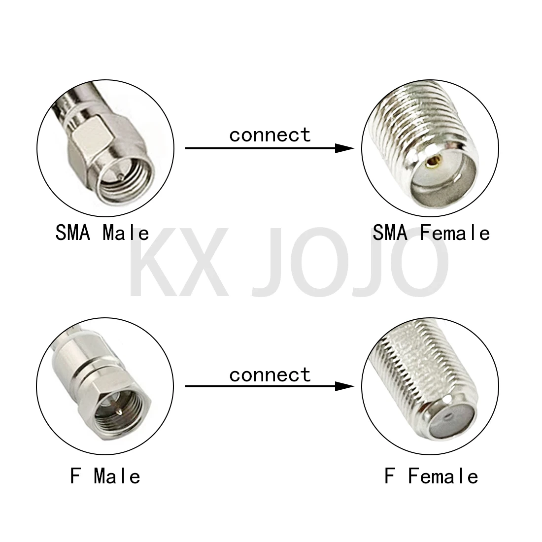 교체 텔레스코픽 안테나 FM 라디오 원격 제어 공중 1pc에 대 한 104mm/130mm/140mm/162mm/205mm SMA/F 남성 커넥터