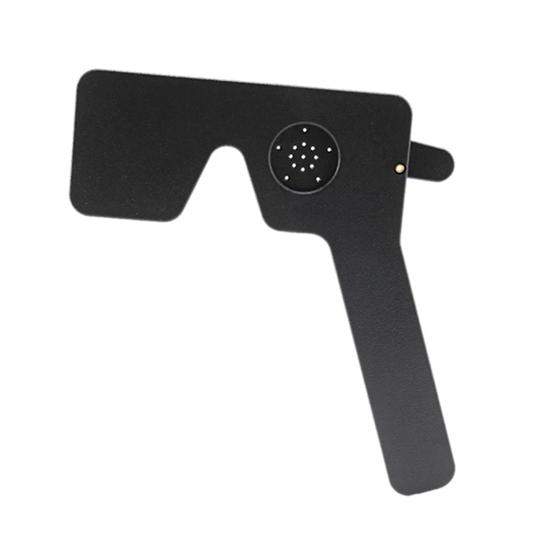 2PCS Optometry Accessories Eye Shields Eye Shields Vision Adjustment Ruler Test Eyesight  Black 4