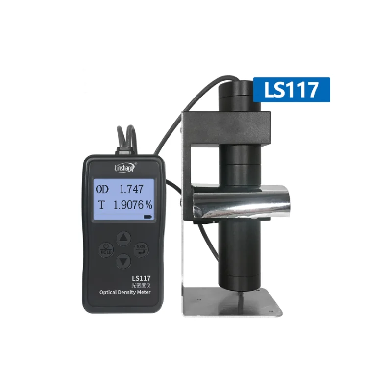 Linshang LS117 Densitometer Optical Density Meter Test Dot Area Aluminum X-ray Film with OD VLT Transmittance Replace Xrite 341C