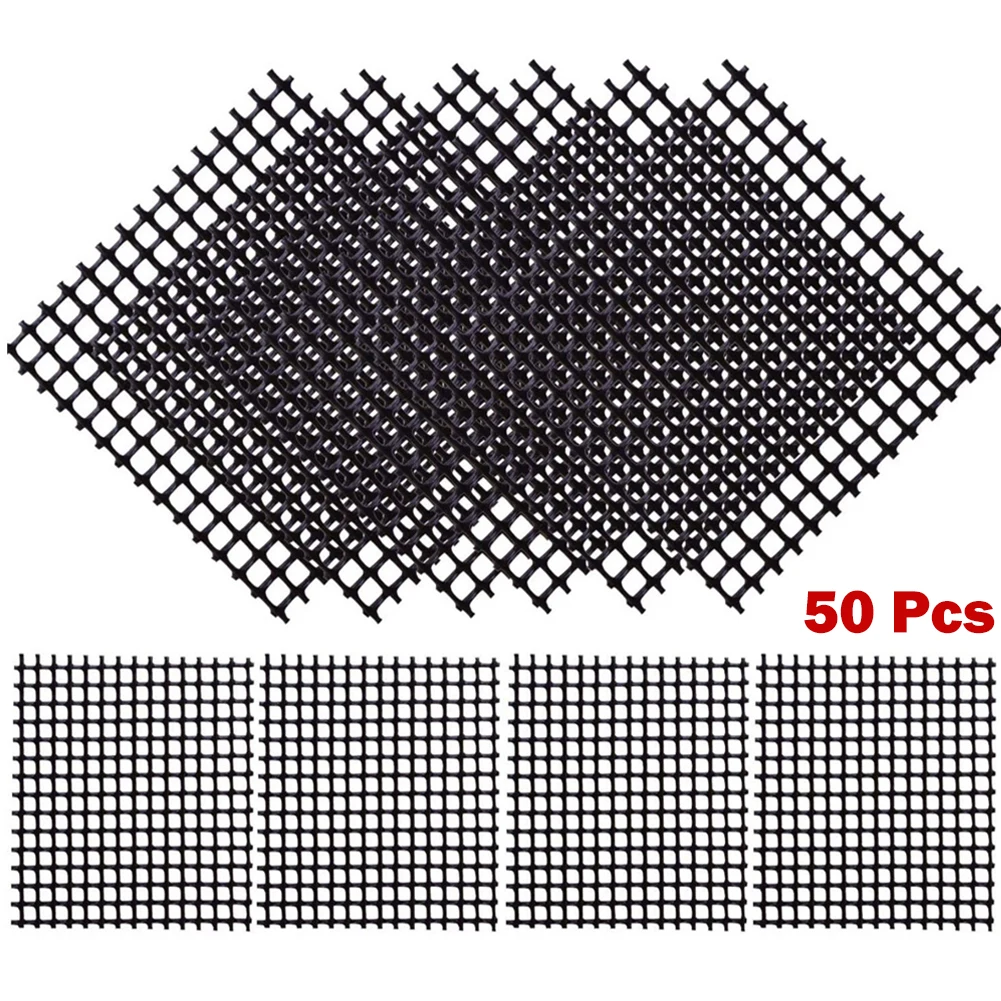 

Reusable Eco Friendly Mesh Pad Pad Round Bottom 45x1.5mm 50pcs Anti Corrosion Drainage Plant Flower Pot Grid Mat