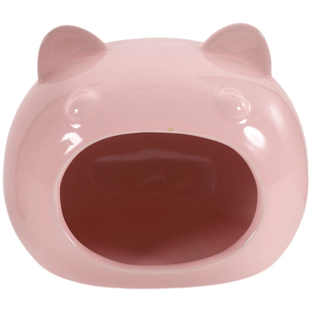 

Comfortable Pet Hideout Pets Hamster Cooling House Ceramics Hedgehog Accessories
