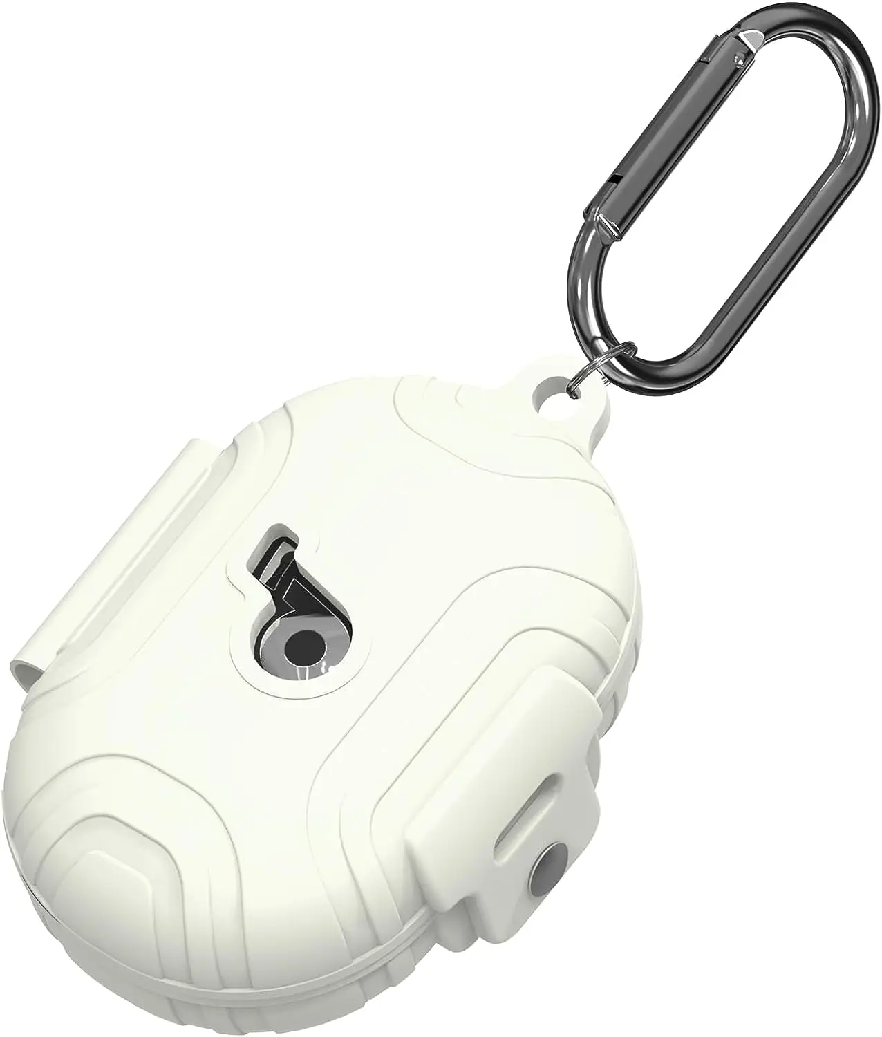 2023 INS für Anker Soundcore Space A40 Weiche Silikonhülle, stoßfeste, kratzfeste Schutzhülle mit Karabiner für Anker Case