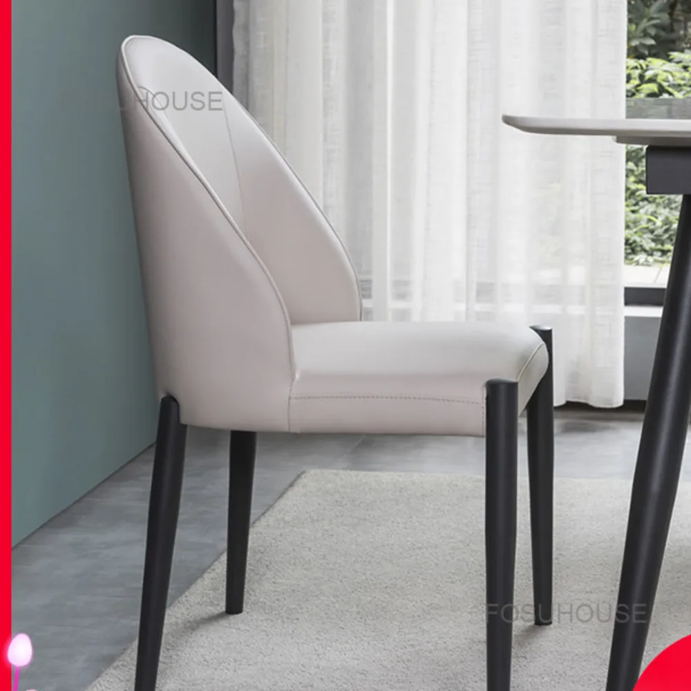 Light Luxury Dining Chair Restaurant Modern Home Furniture Simple Iron  Chair Back Dining Table Chair Nordic Style Dining Chairs - Dining Chairs -  AliExpress