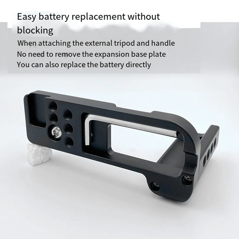 For Sony ZV-1II Camera Grip Base Plate ZV1M2 L Plate ZV1F Cold Shoe Mount Expansion Quick Release