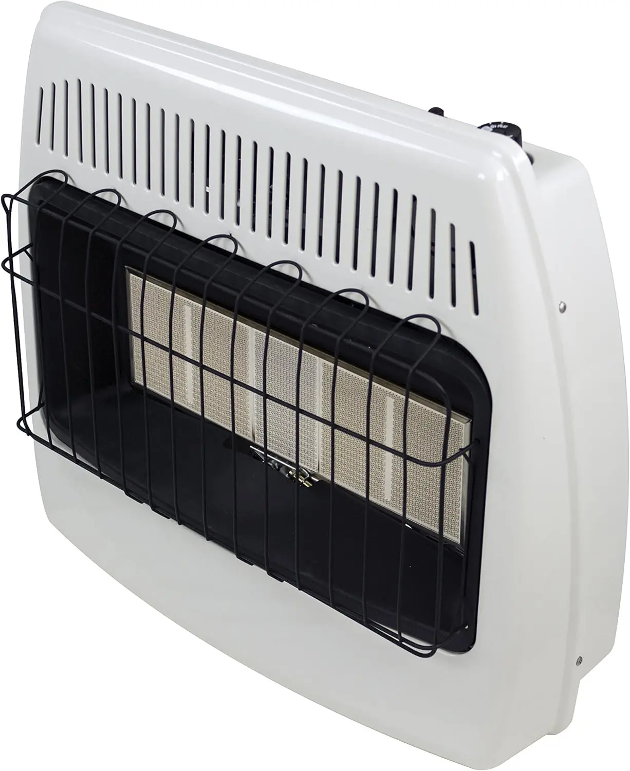 IR30PMDG-1 30,000 BTU Liquid Propane Infrared Vent Free Wall Heater White Liquid Propane Ready (Fuel conversion not permitted)