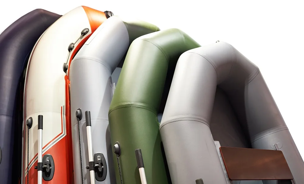 Small rescue Boat Inflatable Rafting Boat Drift Raft with Air Floor