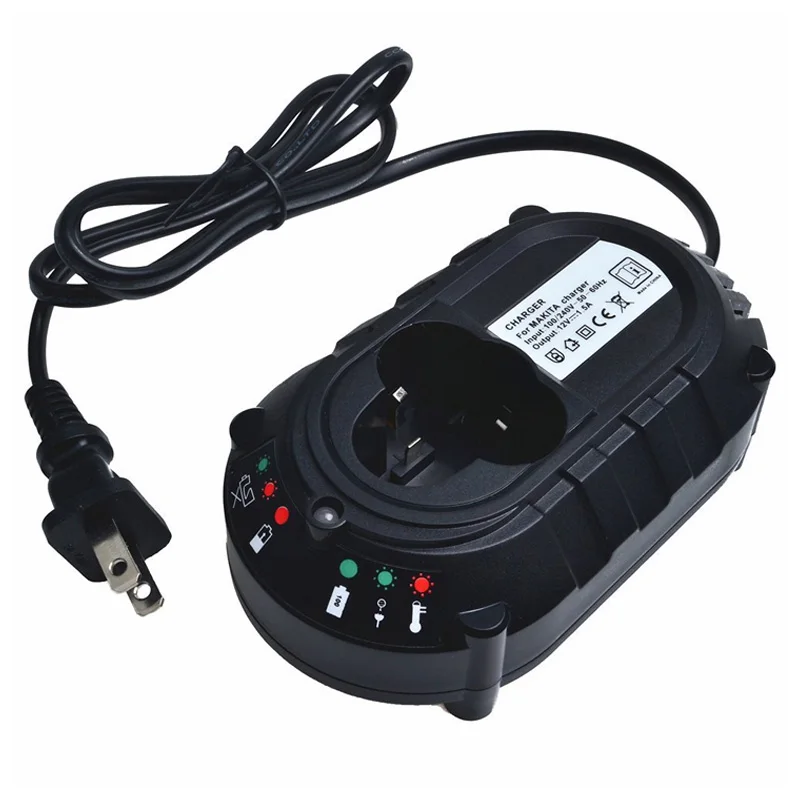 

Зарядное устройство для литий-ионных аккумуляторов Makita 10,8 В/12 В, литиевая батарея BL1013 DC10WA, электрические сверла, инструменты, источник питания, зарядное устройство, вилка EU/US