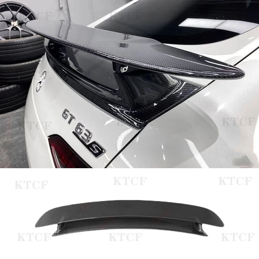 

Автомобильный спойлер из углеродного волокна/ФАП для тюнинга ботинок гонок GT Wings, задний спойлер для Benz AMG GT43 GT50 GT53 GT63 OEM Style 2019-2022