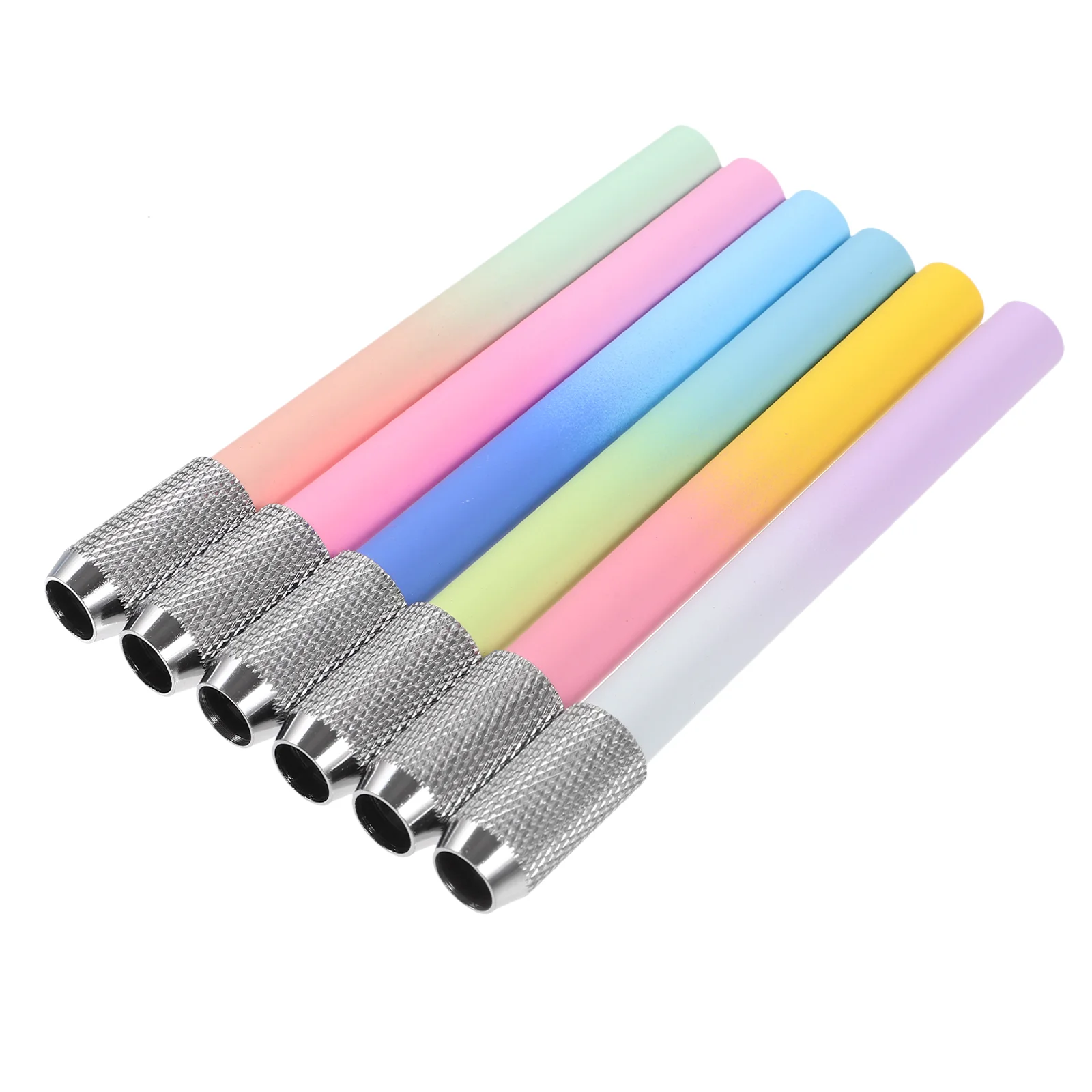 

Art Aluminum Assorted Colors Pencil Lengthener – Pencil Extender Holder For Colored Pencils In Regular Student Stationery