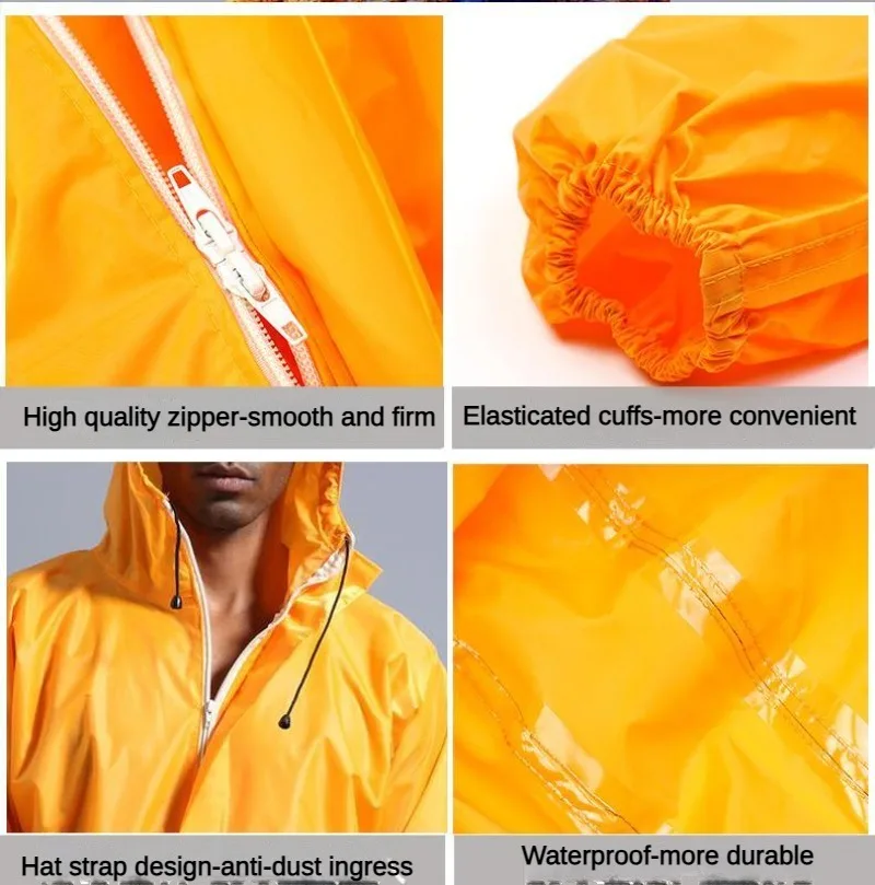 Protective Suit Hat Waterproof Dustproof Rainproof Outdoor Fishing Suit fishing suit
