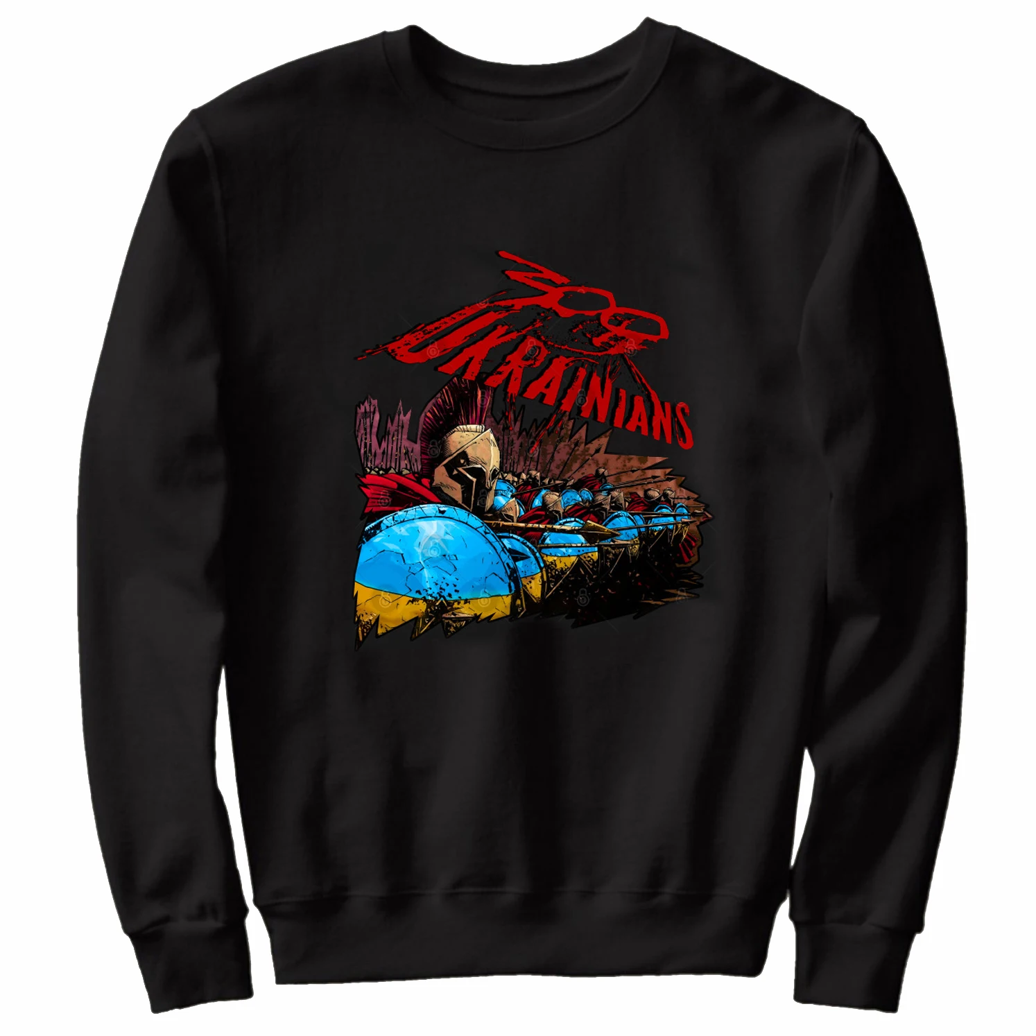 Ucraina 300 Ucraina Spartan Warriors Felpe Nuovo 100% Cotone Confortevole Casual Abbigliamento Uomo Moda Streetwear