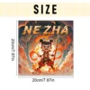 Adult Picture Book - Nezha Character Illustrations and Vibrant Color Fill Pages for Relaxation and Creativity 2