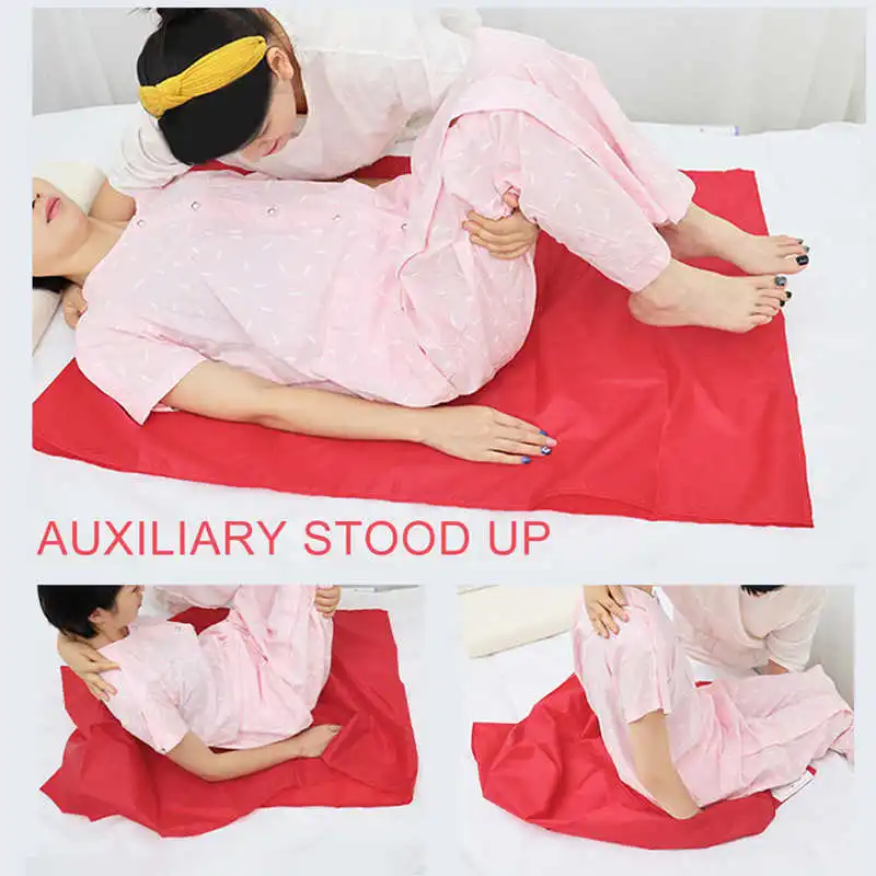 3 Sizes Positioning Bed Pad Lifting Patient Slide Sheet Washable Transfer Pad for Hospital Home Care Elderly Shifting Aid Care