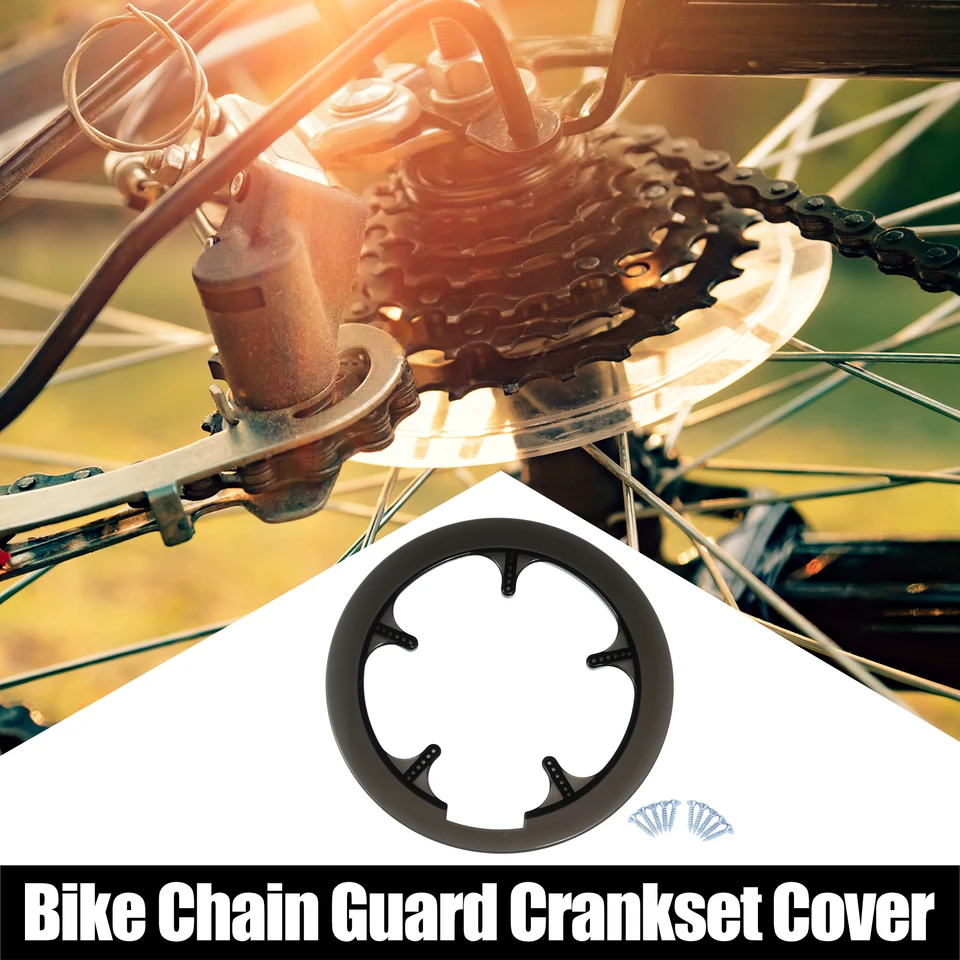 Crankset Bicycle Front Gear Guard Bike Chain Guard Cover Mountain