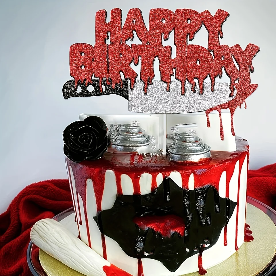 Decoration Gateau Horreur, 4 PièCes Décoration Gâteau