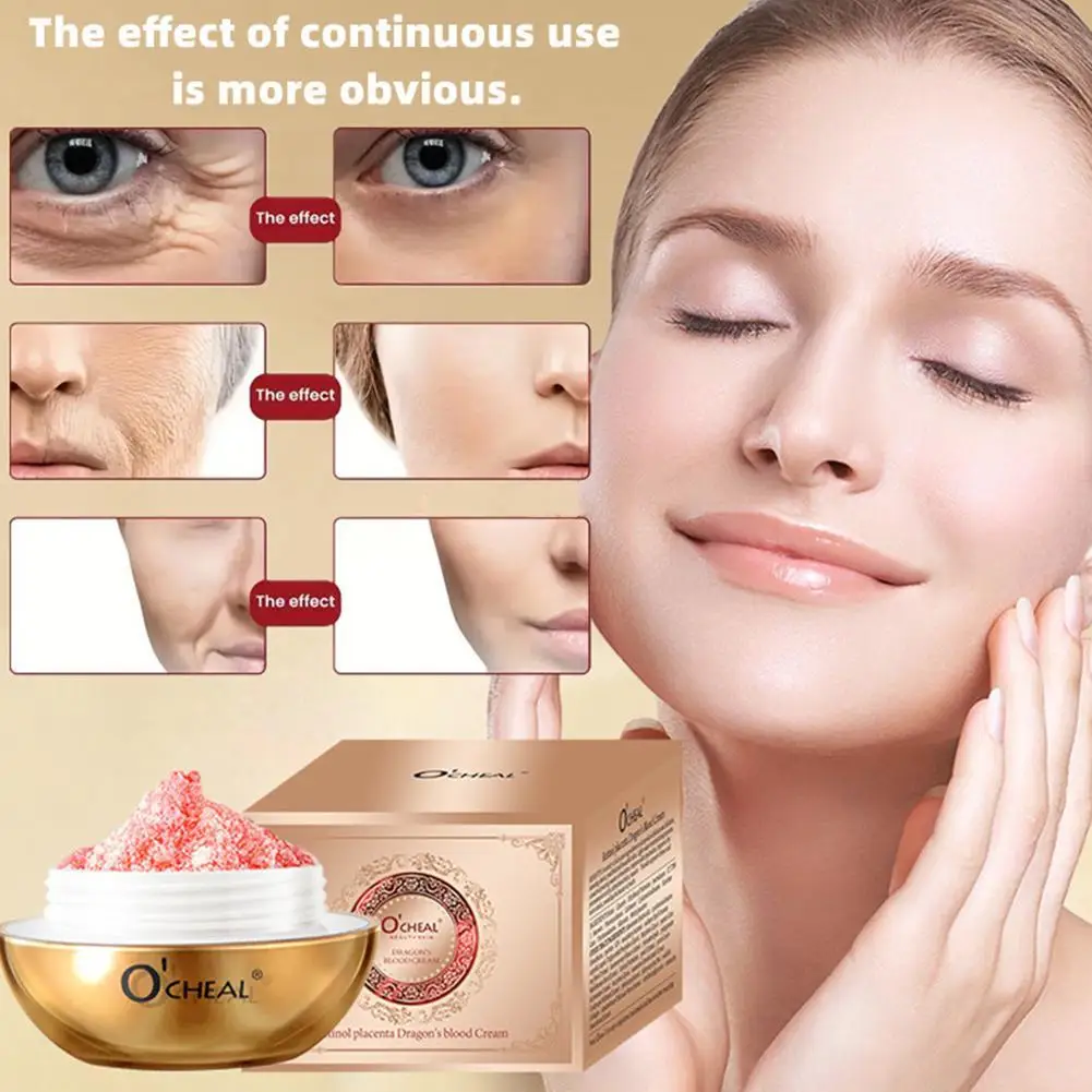 Dragon Blood Cream Moisturizing Nourishing Beauty Finely Evenly Pore Damaged Tone Repair Activating Skin Brighten Face 50ml