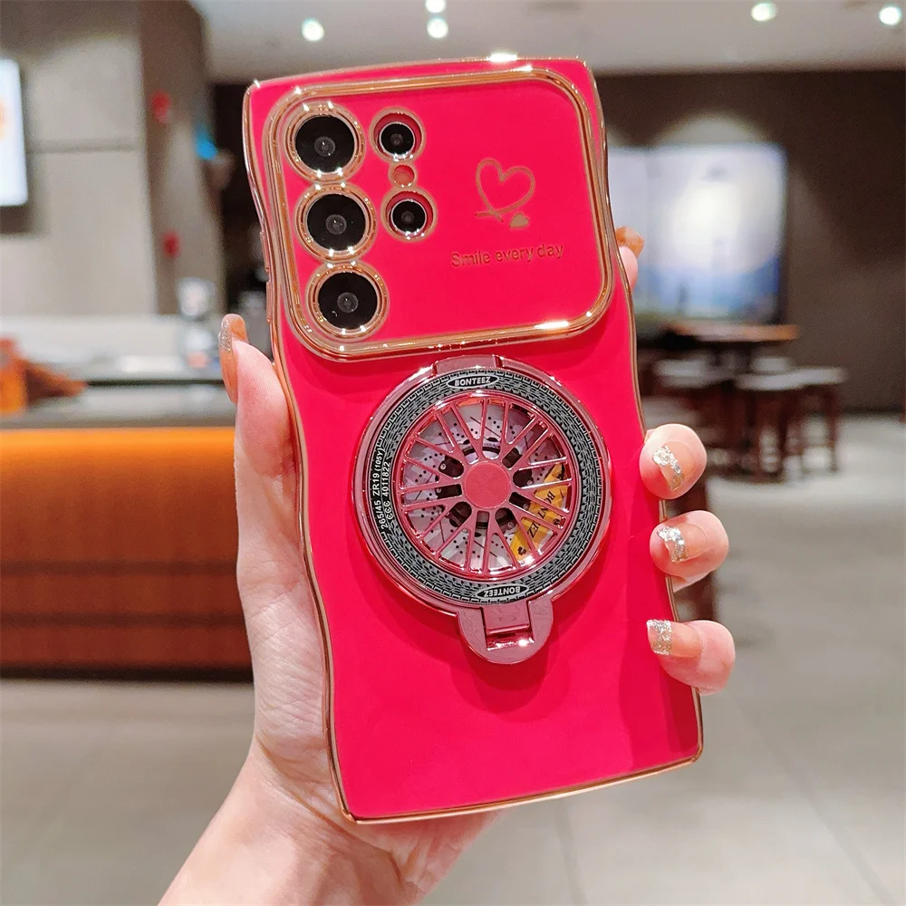 Gyroscope Rotating Bracket Wave Frame Case Cover