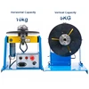 HD-10 10KG Welding Positioner Turntable Mini Rotating Table 110/220V Weld Displacement Small Rotary Work Tables With Chuck 65mm 3