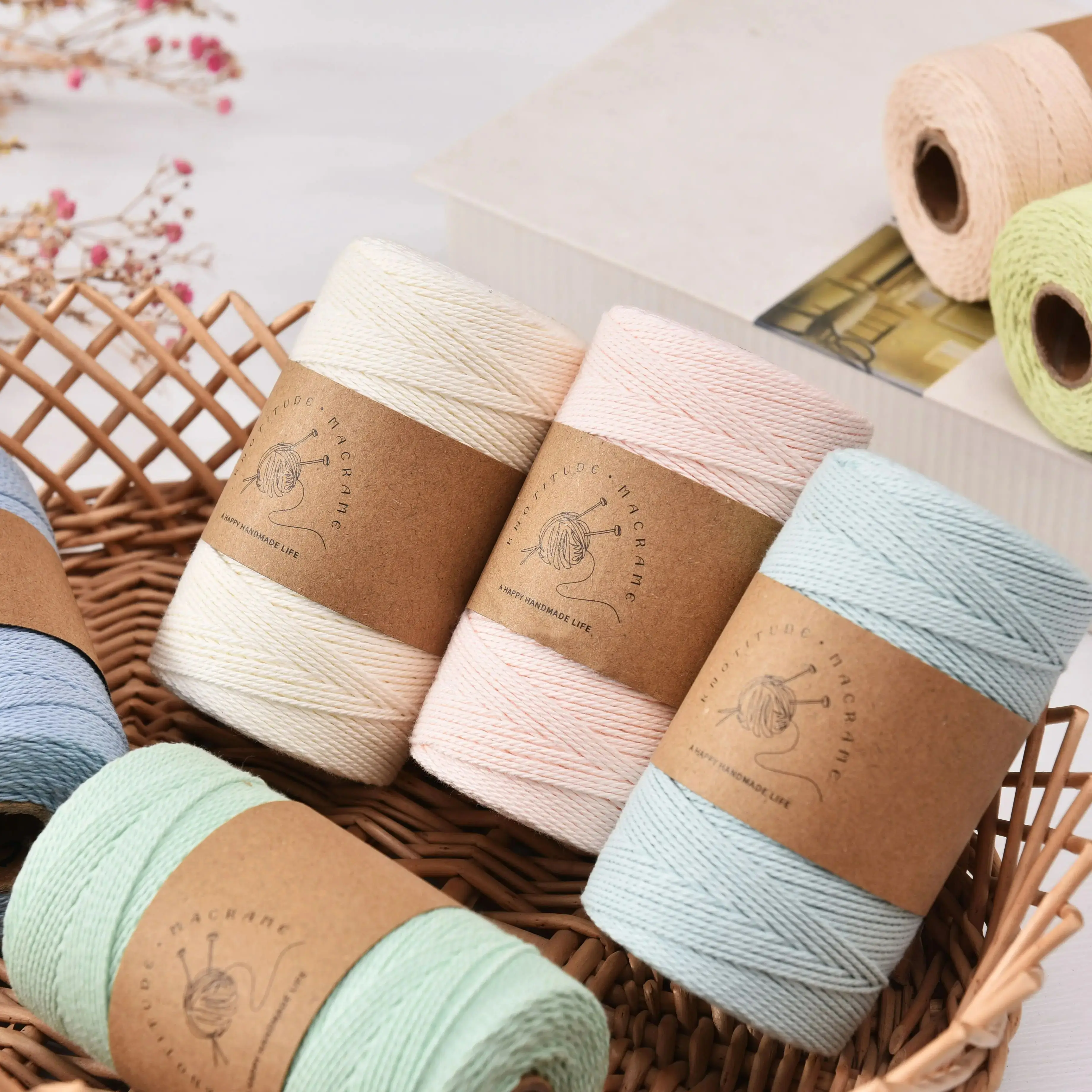 100% Cotton Hand knitting yarn 1mm x 120meters  Hand Crochet yarn Bag crochet yarn 100% high quality cotton 5