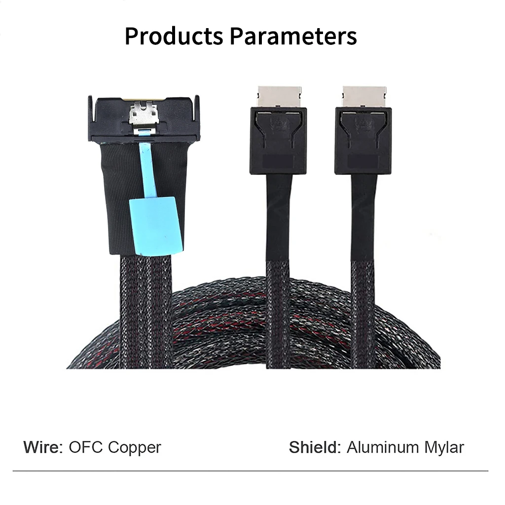 ������ ���� ������ ���� ���̺�, Gen5 MCIO 8X 8I 74P-��� Oculink SFF-8611 4I ����� ���̺�