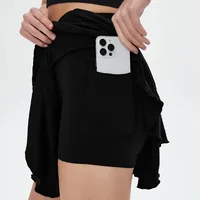 ​​Women's Tennis Skirt with Built-in Shorts Pleated Yoga Badminton Skort Non Slip Workout Running Skirt Fashion Sportswear​​ - Image 2