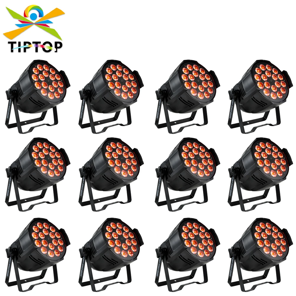 

Хорошее качество 12XLOT 18x15W 5in 1 светодиодный CAN Par RGBWA 5/9CH 270W для помещений DJ светильник из Китая светодиодный Par Stage Lights Manufacturer