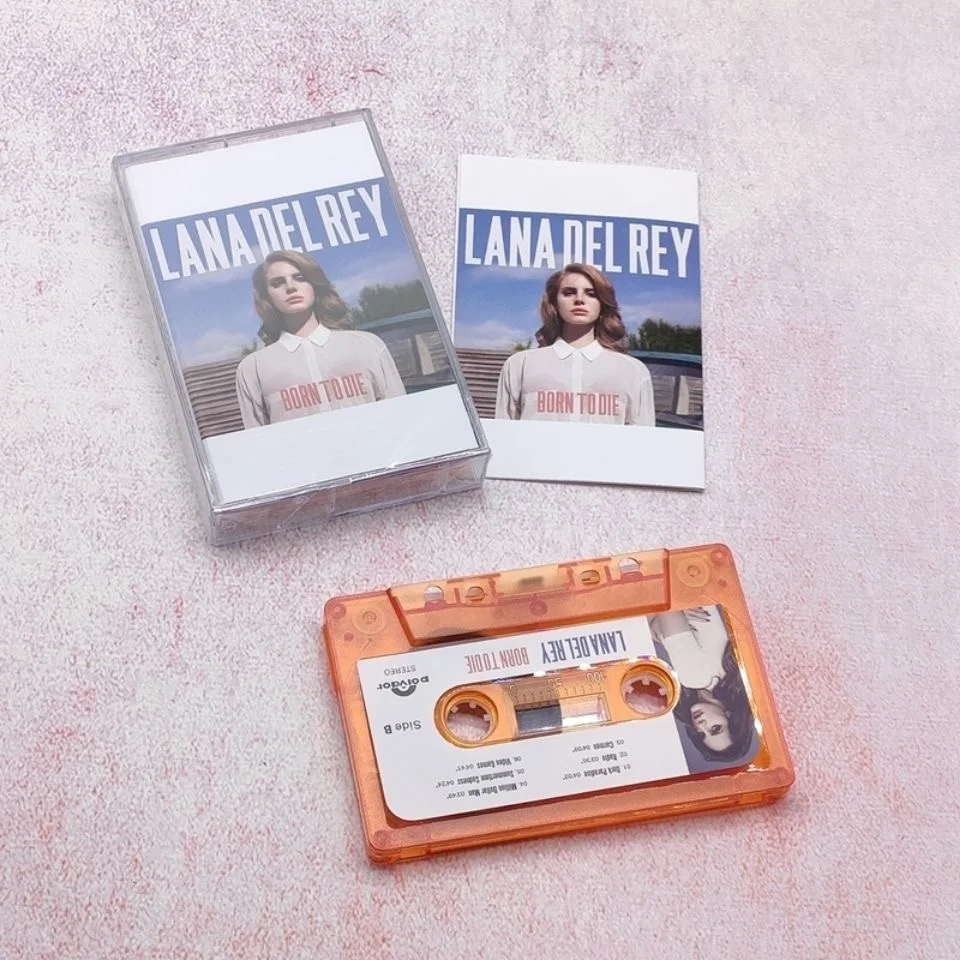Classic Lana Del Rey Music Tape Born To Die Album Cassette Cosplay Soundtracks Box Walkman Tape Party Music Regali Di Natale