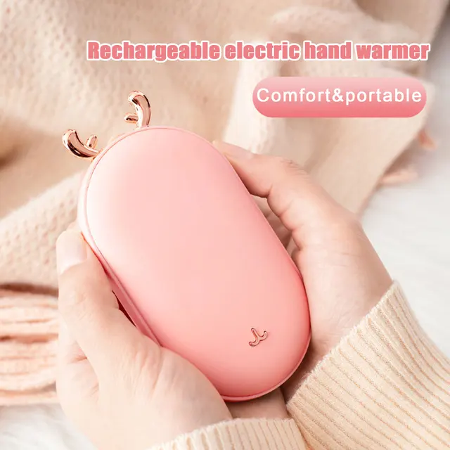 Elektromos Kézmelegítő Erő Bank 5200Mah Usb Töltés Zseb Kézzel Melegebb Digitális Kijelző Többfunkciós Tél - Image 2