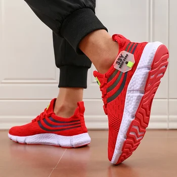 أحذية رياضية رجالية جديدة بسيطة ومتعددة الاستخدامات وخفيفة الوزن ومريحة وناعمة أحذية كاجوال للتدريب في الهواء الطلق والمشي أحذية مسطحة 6