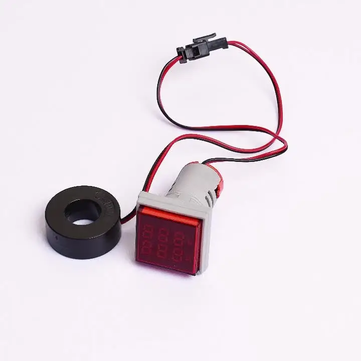 AC 0-100A 60-500V DC 6-100V светодиодный цифровой вольтметр амперметр измеритель напряжения
