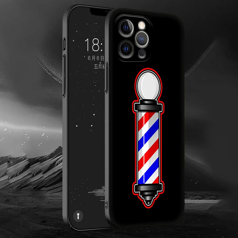 Luxury Barber Shop Hair Stylist Tools Phone Case Cover