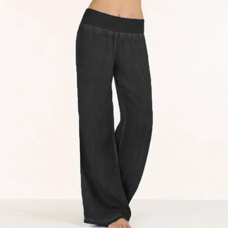 Plus Size Jeans Women's Thin Wide Leg Pants Casual Streetwear Vintage Baggy Jeans Fashion Trousers Pantalones Vaqueros Mujer 3