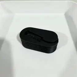 Portable Desktop Cable Winder Organizer for Home, Office, and Travel (Black)