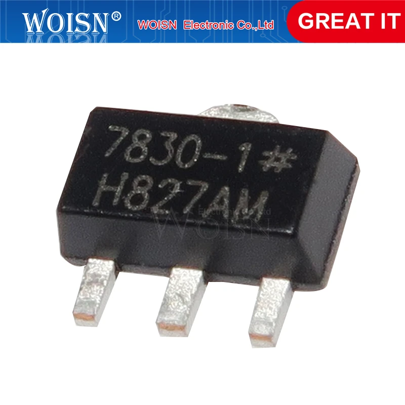 10 шт./лот HT7830 SOT89 HT7830A SOT-89 7830A 500MA 3V в наличии | Электронные компоненты и