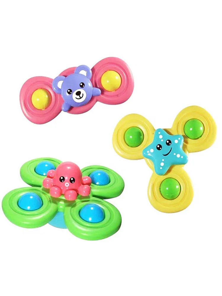 Spinning Top Toy With Suction Cups Spinning Tops Sensory Toys For