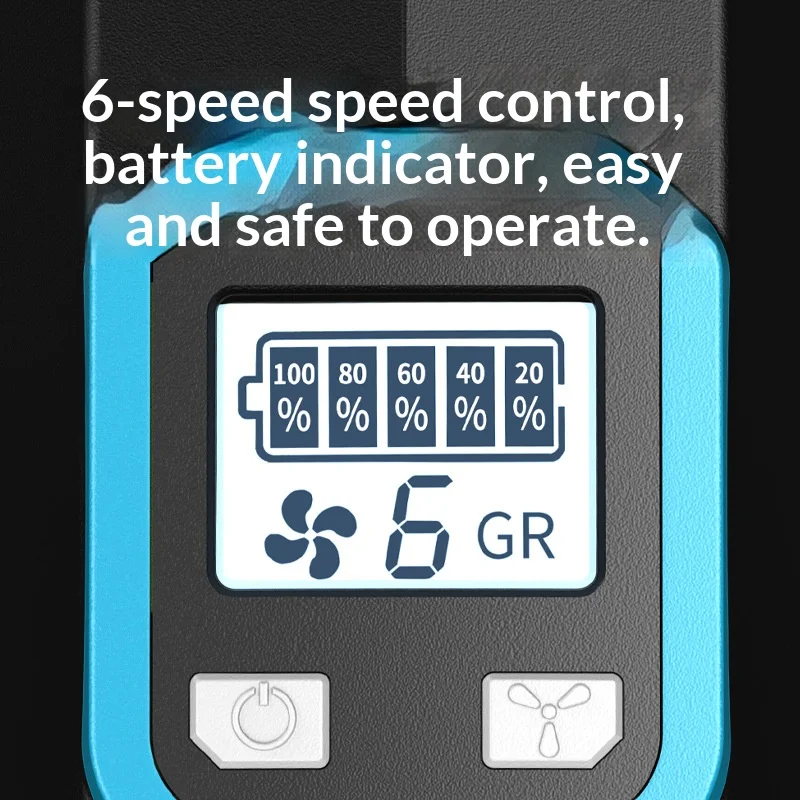 전기 송풍기 먼지 제거 강력한 팬 고출력 헤어 드라이어 무선 고출력 송풍기