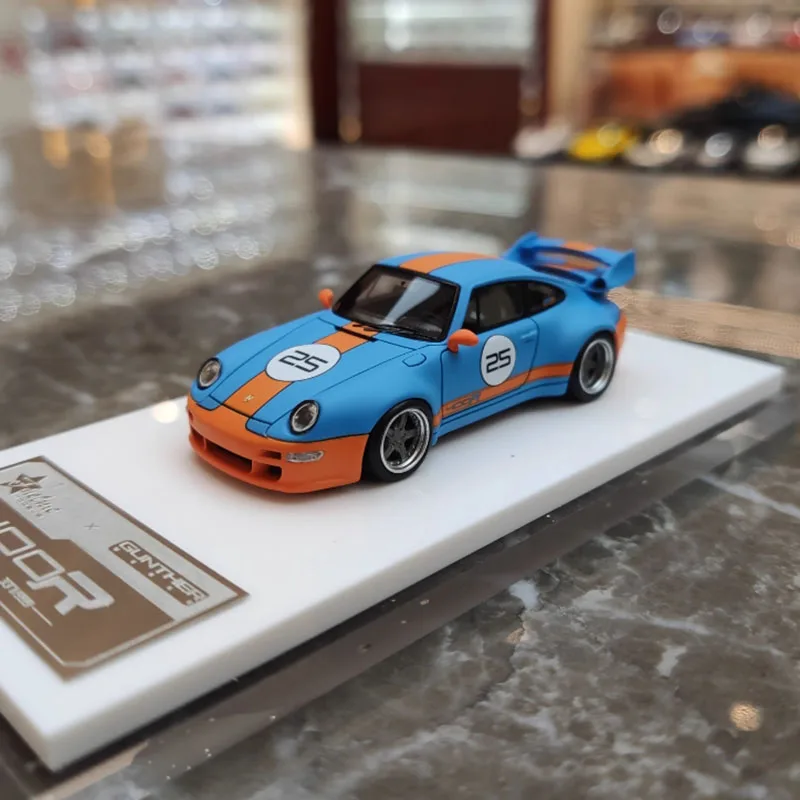 FuelMe Resin 1:64 Scale RWB 400R/993 911 ARMY GIRL Orange Flame