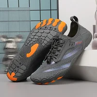 Chaussures d'eau hommes et femmes Couples pieds nus chaussures d'eau antidérapantes à séchage rapide en plein air plage Wading natation Drainage chaussures 4