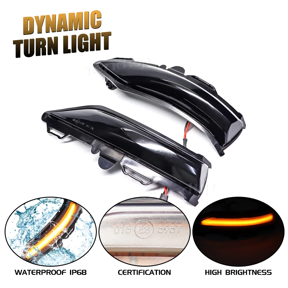 Indicatore Di Direzione Dello Specchietto Retrovisore Dinamico A Led Per Ford St Line Mk8 2018 Fiesta Mk8 2019 2020 Puma 2020