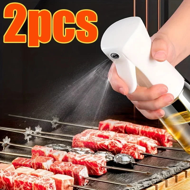 Oil Sprayer Kitchen Oil Dispenser Bottle 2pcs 200/300/500ml Pneumatic