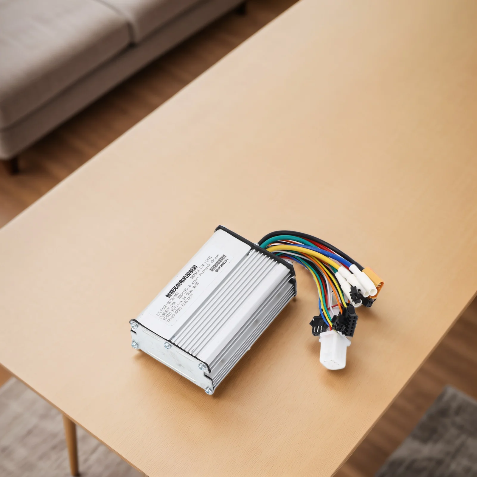 High-Performance Aluminum Alloy Brushless Motor Controller for Electric Scooters, 36V/48V, 20A