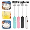 Mini Electric Whisk Foamer Blender Wireless Coffee Whisk Mixer Handheld Egg Beater Cappuccino Frother Mixer Kitchen Whisk Tools