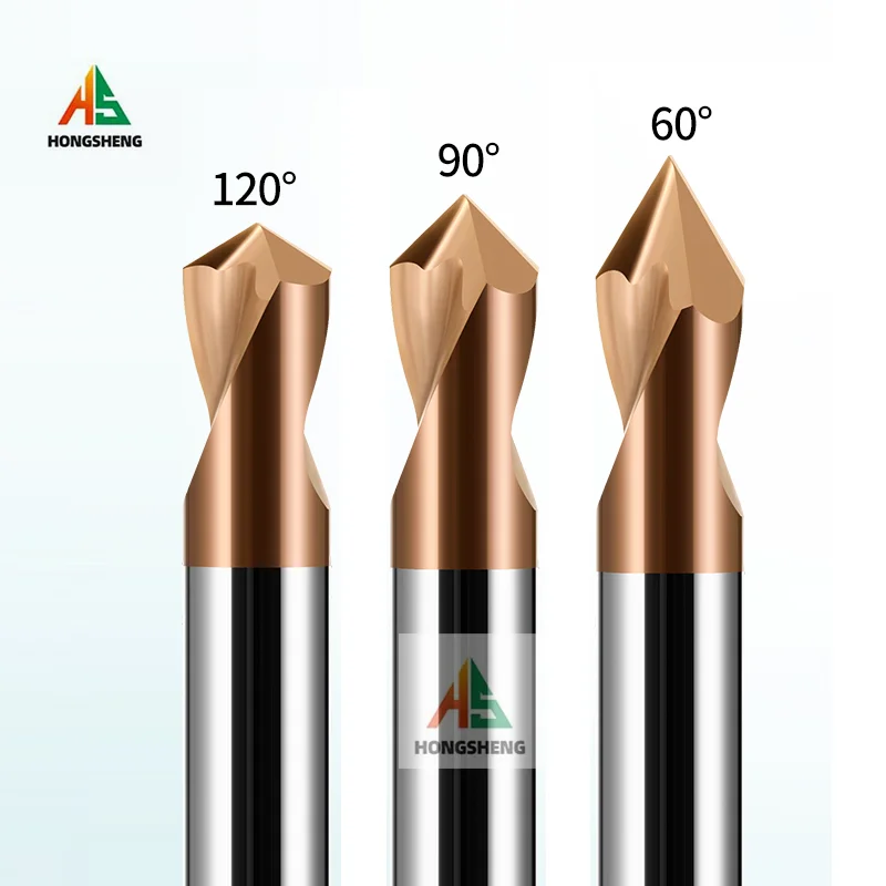 HRC55 60°90°120° Tungsten Steel Carbide Centering Drill Positioning ...