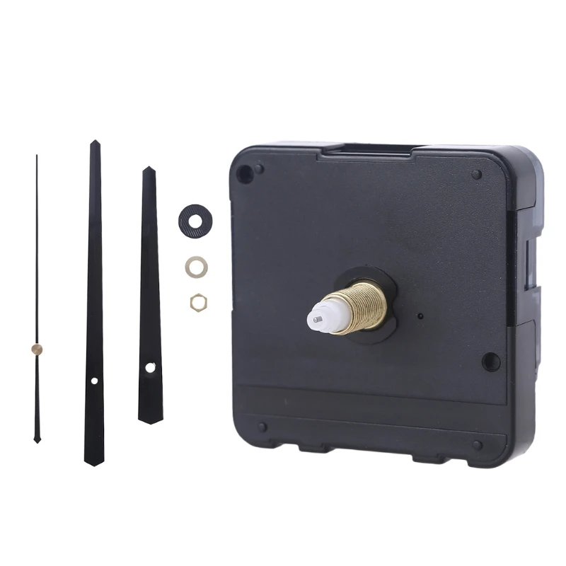 DIY Quartz Wall Clock Movement Mechanism Hands Long Shaft Silent Kit Battery Operated Watch Repair Parts Replacement Set wall clock clock mechanism quartz clock mechanism clock parts