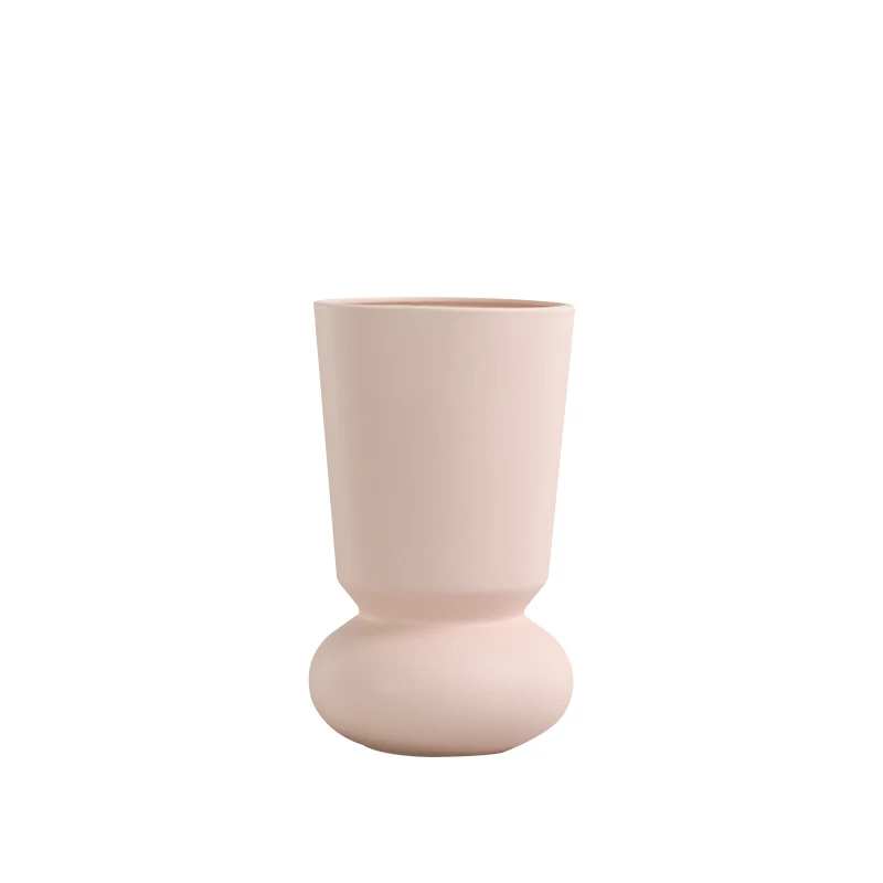 

Ceramic Small Vase Decoration Living Room Dried Flowers Tulip Ins Morandi Modern Minimalist French Flowers Vase