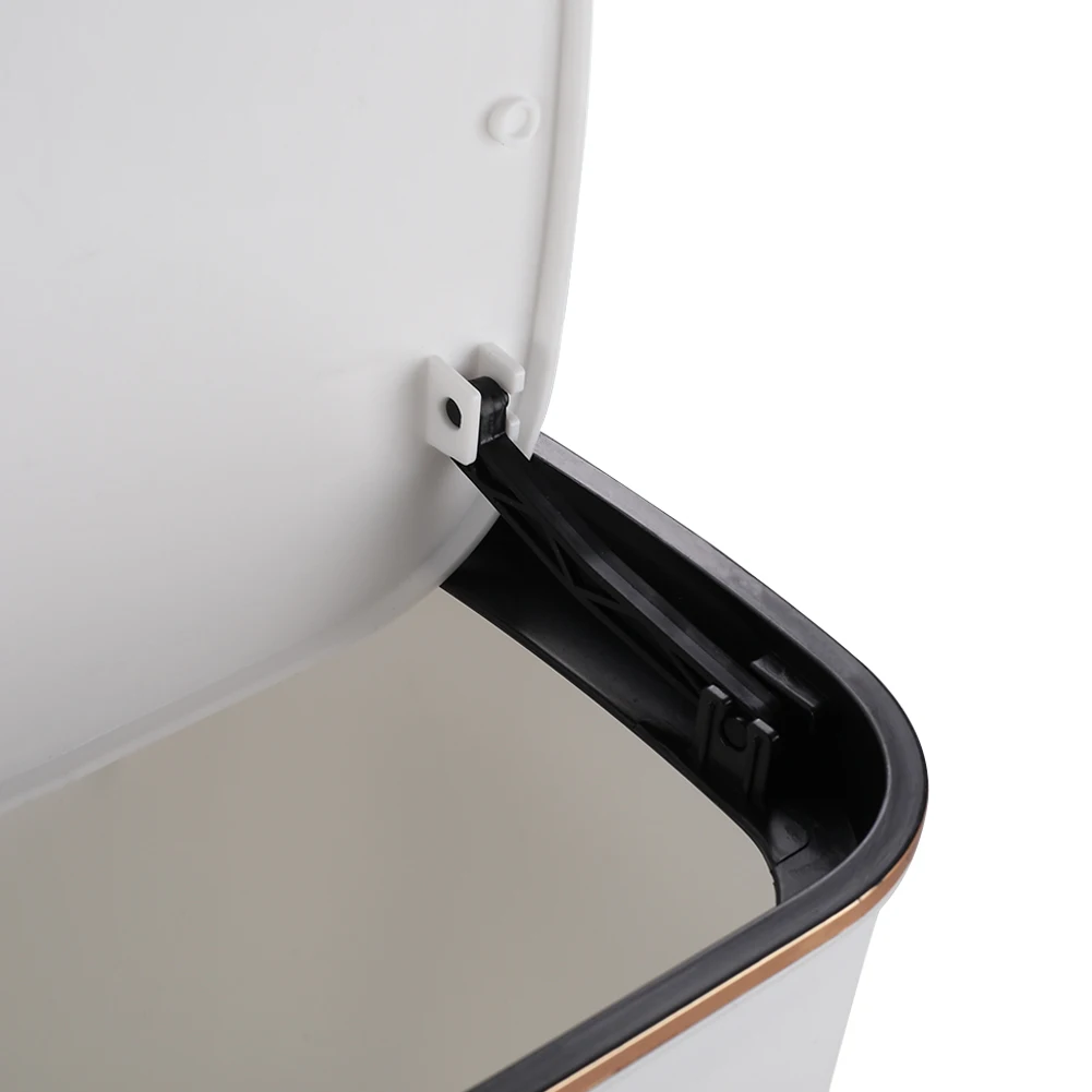 Kitchen Bathroom Hanging Waste Bin with Lid Wall Mounted Garbage Can for Cabinet Under Sink Waste Garbage Compost Bin: 3 - 5 Days Free Delivery Only UK