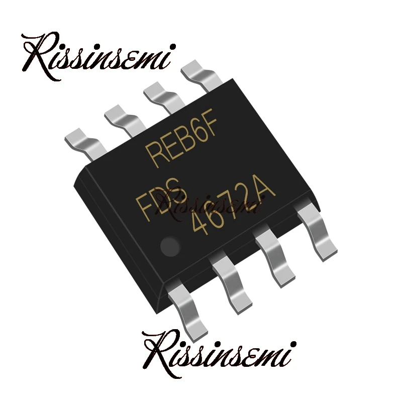 

50 шт. FDS4672A 4672A SOP-8 11A 40V полевой МОП-транзистор, Новинка