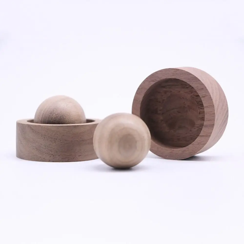 Spherical Essential Oil Diffuser Wooden Expanded Fragrant Wood Long-lasting Aromatherapy Inhaler Home Bedroom Ornaments