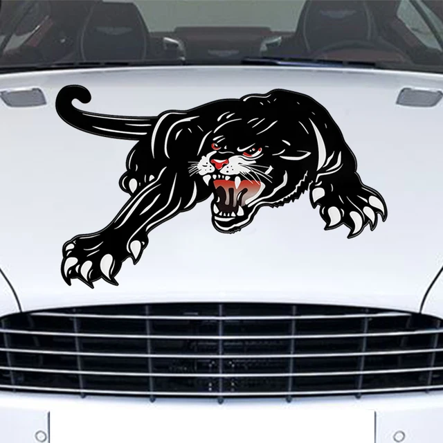 Introducing the 45x28cm Vivid Tiger Car Stickers for Creative Decals and Decoration